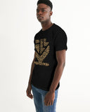 Golden Floral Graphic Tee