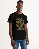 Golden Floral Graphic Tee